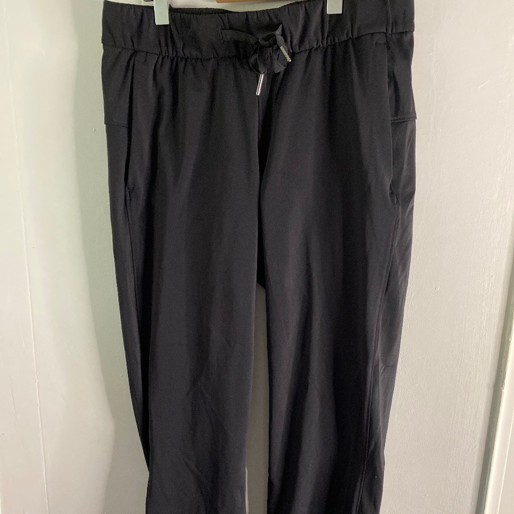 CRZ Yoga Crop Stretch Straight Leg Mid Rise - Picture 1 of 4